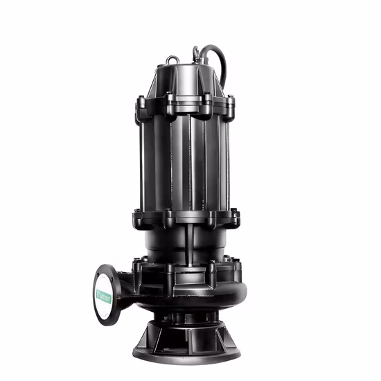 Bomba de esgoto submersível série Wq 300wq Autoacoplamento