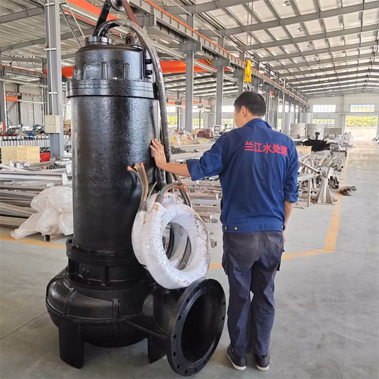 Bomba submersível de esgoto série WQ